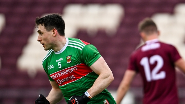 Patrick Durcan after scoring Mayo's second goal