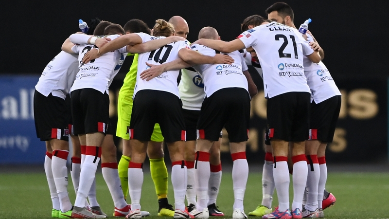 Dundalk take on Derry City at the Ryan McBride Brandywell Stadium