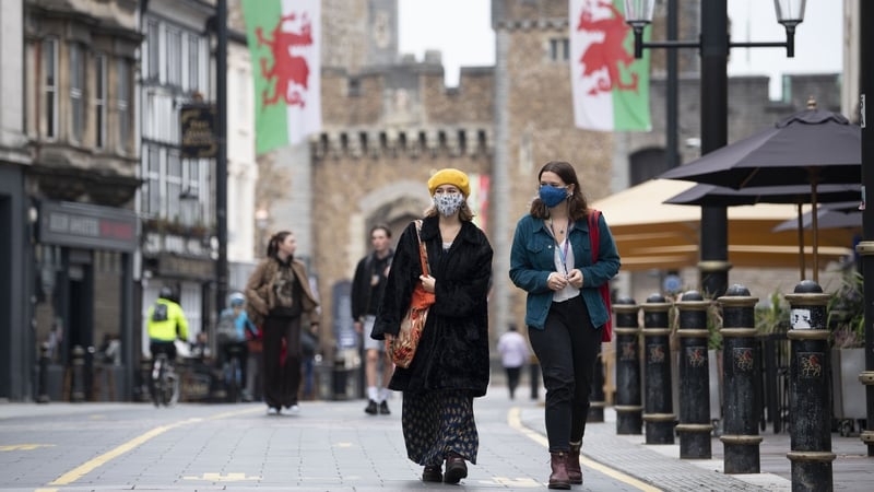 The devolved Welsh government said everyone in Wales will be required to stay at home from Friday