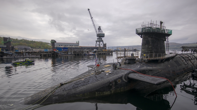 HMS Vigilant is part of the UK's Trident nuclear deterrent
