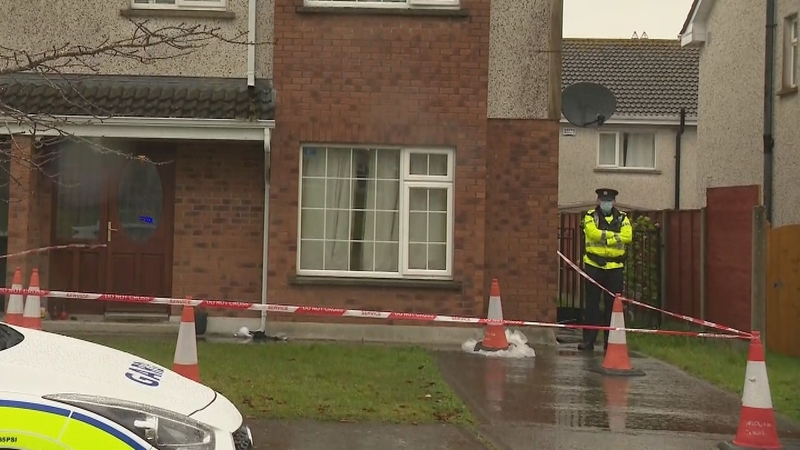The incident happened at a house in The Fairways estate on the Dublin Road