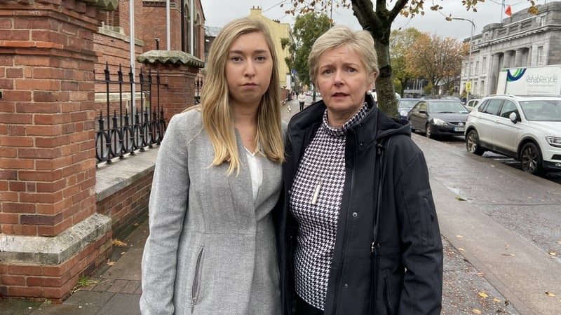 Deirdre Coakley was accompanied by her mother Siobhán to the court