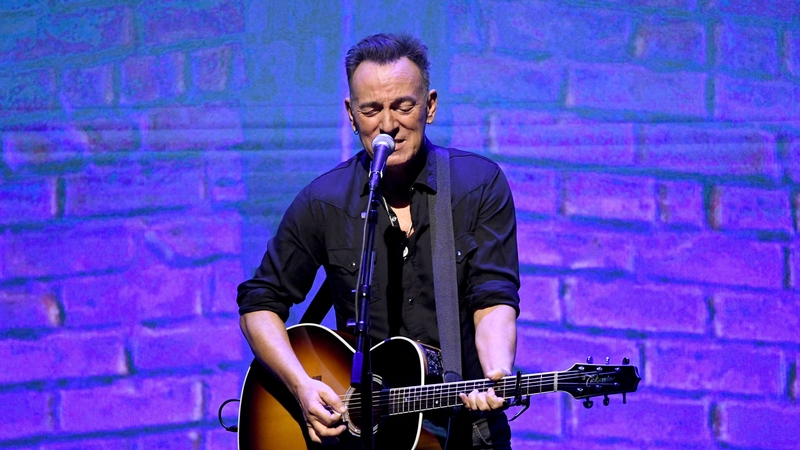 Bruce Springsteen: "It's very painful to not be able to go out and play right now, because this is material that'll play incredible on stage."