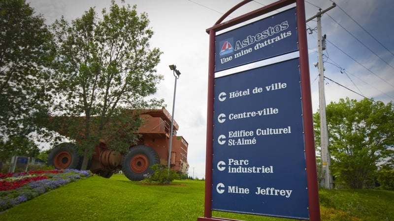 The residents of Asbestos have voted to change the town's name to "Val-des-Sources"