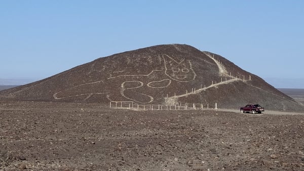 The figure was discovered in recent years by drone exploration of the protected region