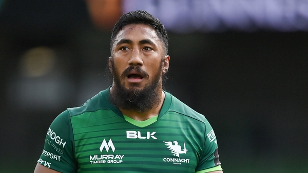 Bundee Aki in action for Connacht