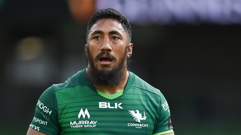 Bundee Aki in action for Connacht
