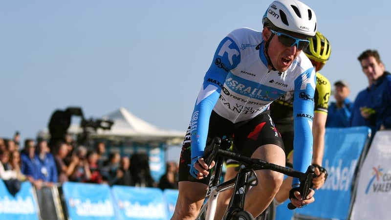 Dan Martin was third in the opening stage of the Vuelta