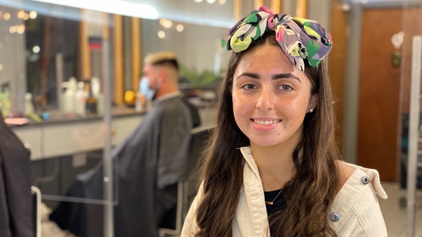 Taylor O'Brien is one of the teenagers participating in the 'Hair Together' initiative