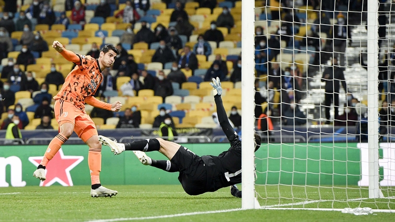 Alvaro Morata scored twice for Juve