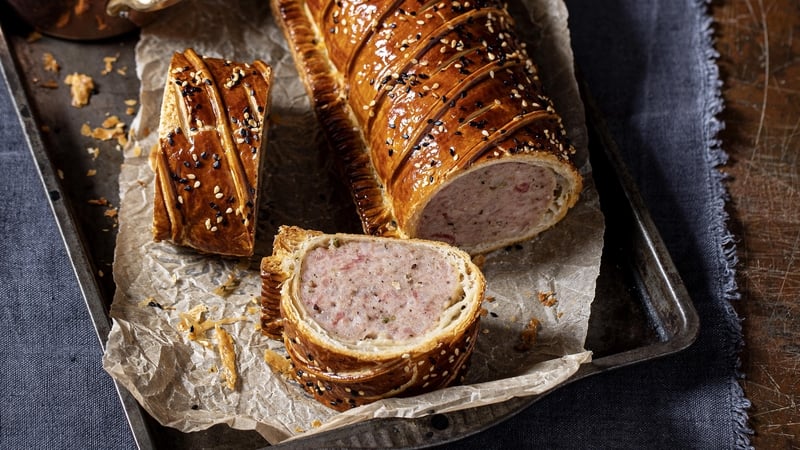 This meaty roll takes a British classic to the next level.