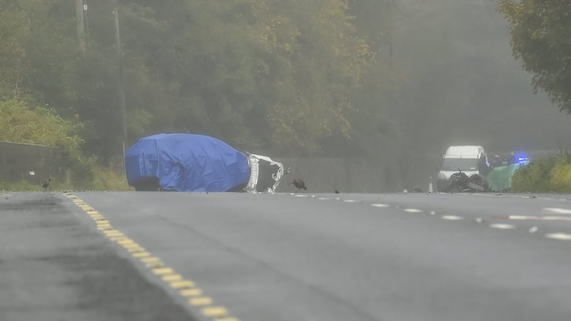 The crash occurred at Ballymascanlon, Dundalk