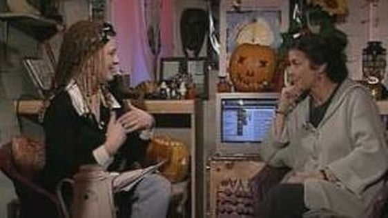 Bláthnaid Ní Chofaigh and Dr Bairdre Ní Fhoinn on Echo Island (1995)