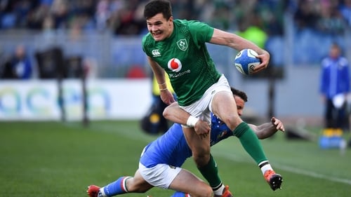 Jacob Stockdale is back in the Irish squad