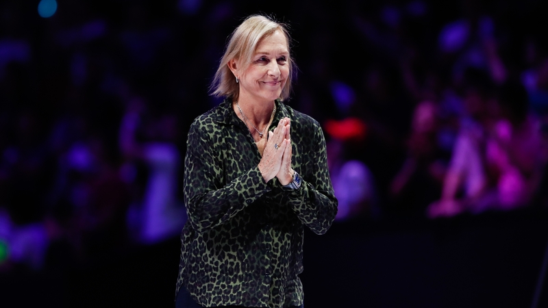 WTA Legend Ambassador Martina Navratilova
