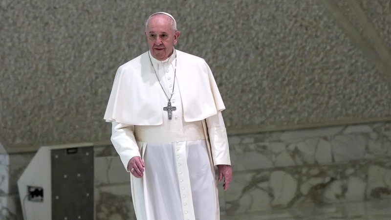 Pope Francis said: 'Homosexual people have a right to be in a family' and 'are children of God'