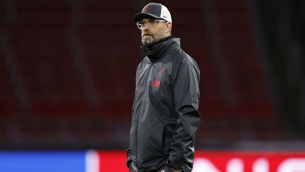 Liverpool manager Jurgen Klopp