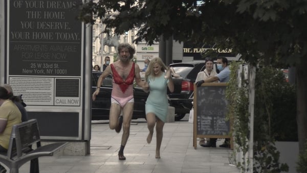 Sacha Baron Cohen and Maria Bakalova