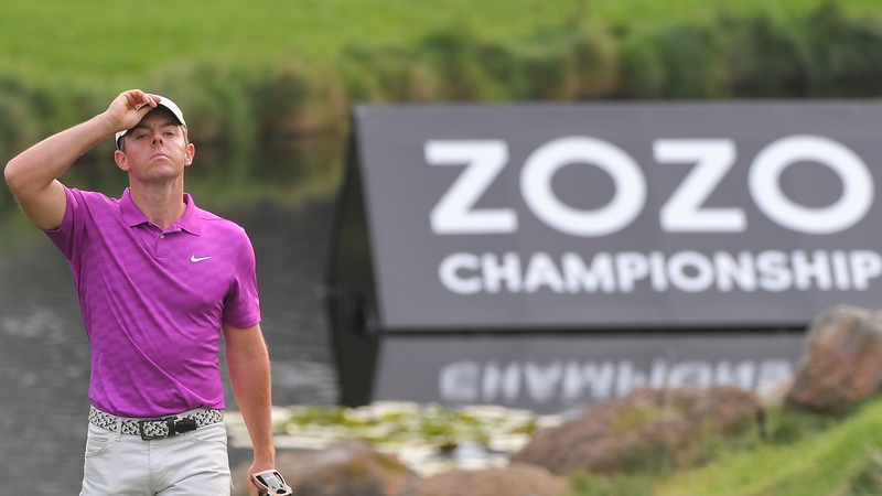 It was a challenging day for Rory McIlroy