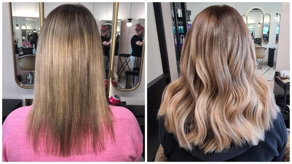 RTÉ2fm presenter Emma Power reviews tape hair extensions.
