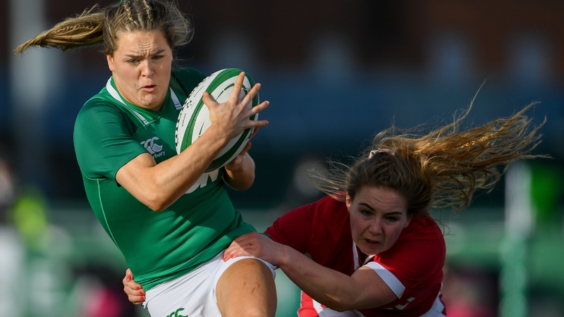 Beibhinn Parsons in action against Wales last spring