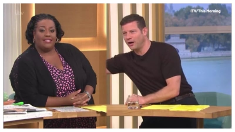 Alison Hammond scolded Dermot O'Leary