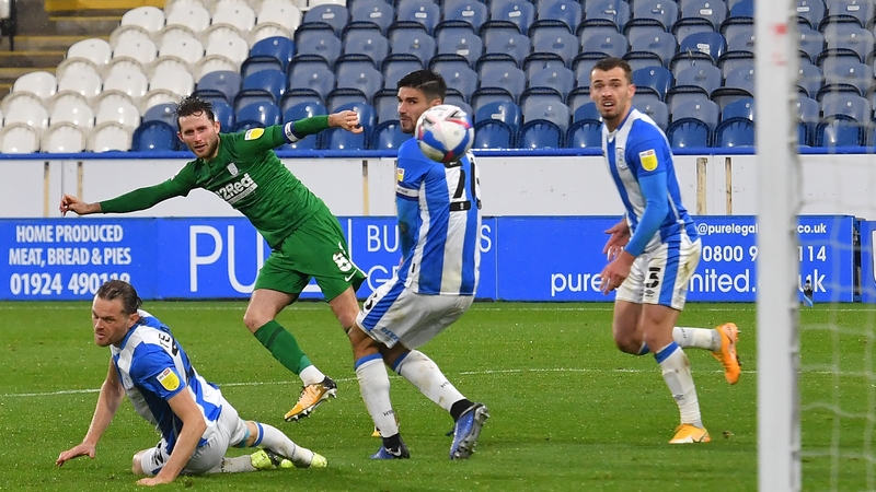 Alan Browne equalises for Preston against Huddersfield before going on to bag the winner.