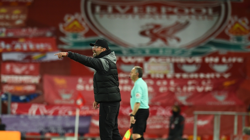 Liverpool manager Jurgen Klopp saw his side go level on points with Everton at the Premier League summit on Saturday night