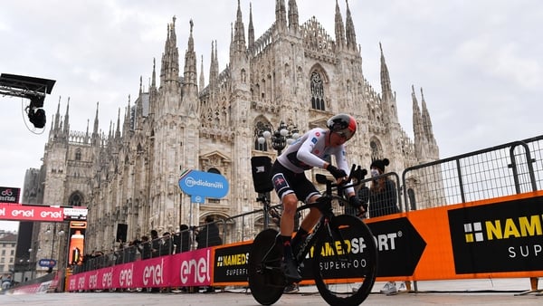 Tao Geoghegan Hart will sponsor a youth rider