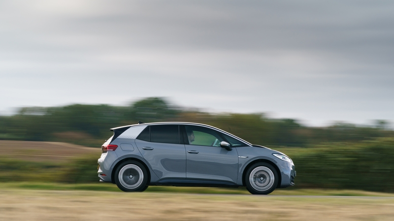 VW's ID 3, which has just gone on sale here.