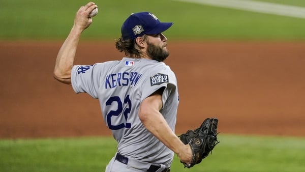LA pitcher Clayton Kershaw