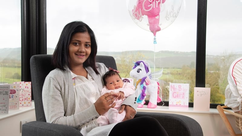 Gimee Etwarysing said that she found out she was pregnant, two weeks before she arrived in Ireland to visit her sisters in Dublin and Donega (Photo: Joe Dunne)
