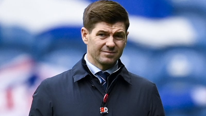 Rangers manager Steven Gerrard