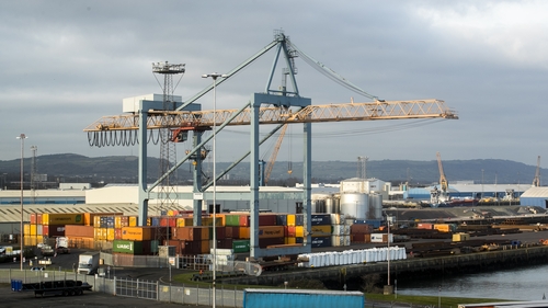 Roll-on roll-off freight was up 12% to almost 600,000 units