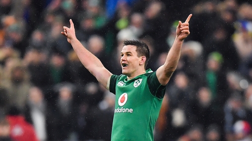 Johnny Sexton is in line for his 100th cap