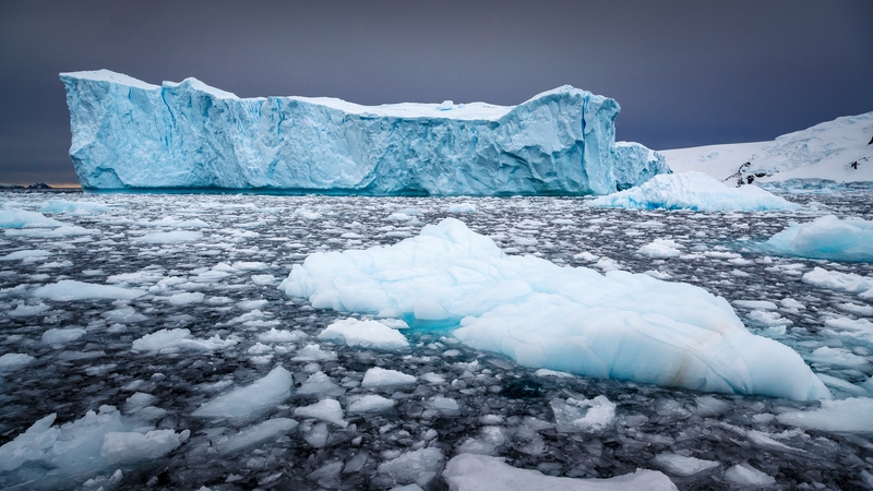Increasing temperatures mean more melting ice and higher sea levels