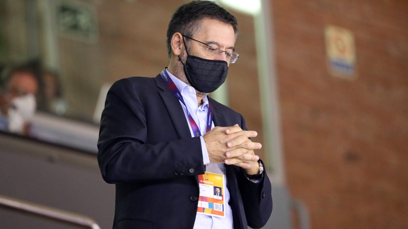 Josep Maria Bartomeu became Barcelona president in 2014