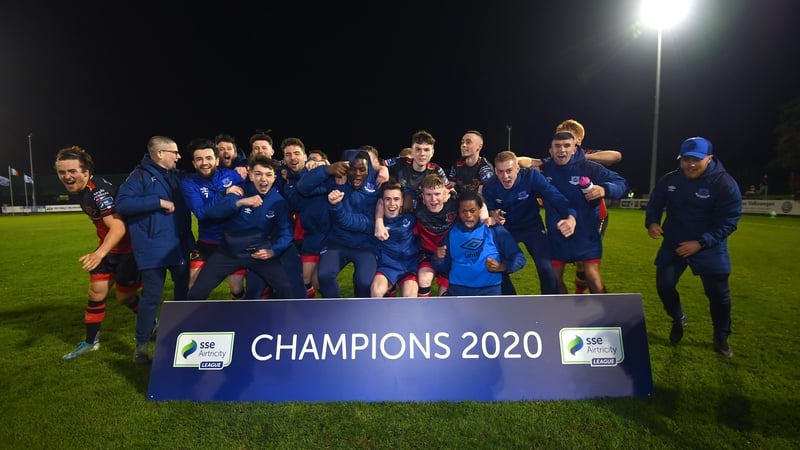 Drogheda United secured the 2020 First Division title tonight