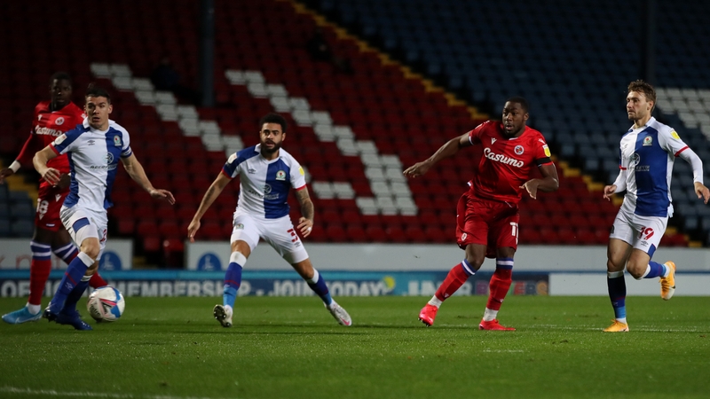 Yakou Meite of Reading FC scores his sides first goal