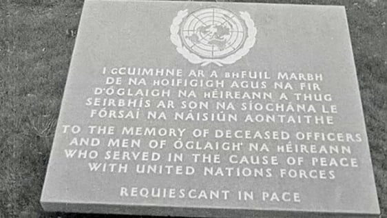 United Nations Memorial at Glasnevin Cemetery