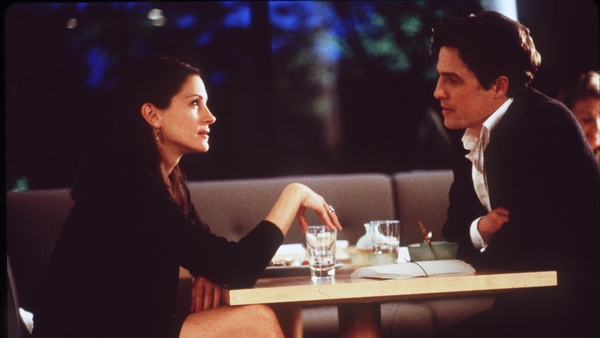 Hugh Grant: "I'd like to do me and Julia and the hideous divorce that's ensued with really expensive lawyers, children involved in [a] tug of love, floods of tears."