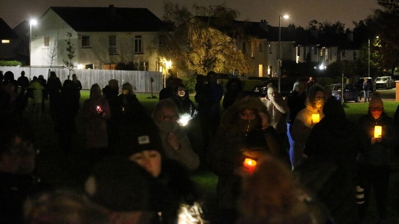 Residents of Llewellyn Court in Rathfarnham expressed their grief and shock at the tragedy (Credit RollingNews.ie)