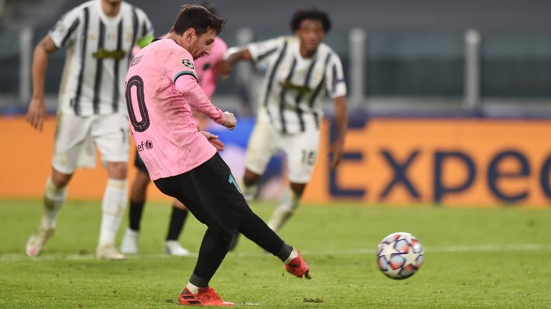 Lionel Messi seals the victory in Turin