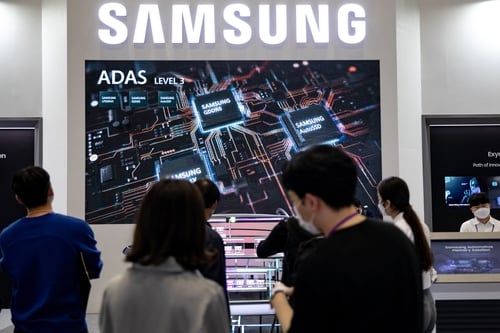 Samsung said it remained wary of disruption from the coronavirus pandemic and US-China trade tensions in the short-term