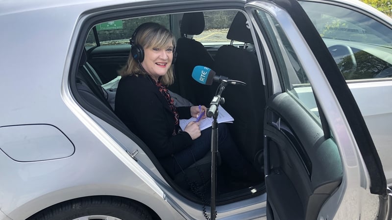 Cathy in Ennis on an assignment: "As an essential worker, I was able to stay on the road gathering stories from across the Mid-West region."