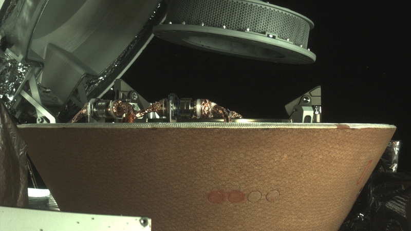 The samples have been sealed inside the capsule (Pic: NASA)