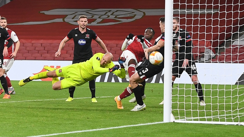 Eddie Nketiah breaks the deadlock at the Emirates