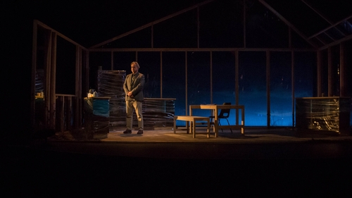 Stanley Townsend in the Rough Magic production of Mike McCormack's Solar Bones at the Kilkenny Arts Festival in 2020 which was streamed on rte.ie/culture. Photo: Ste Murray