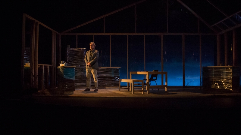 Stanley Townsend in the Rough Magic production of Mike McCormack's Solar Bones at the Kilkenny Arts Festival in 2020 which was streamed on rte.ie/culture. Photo: Ste Murray