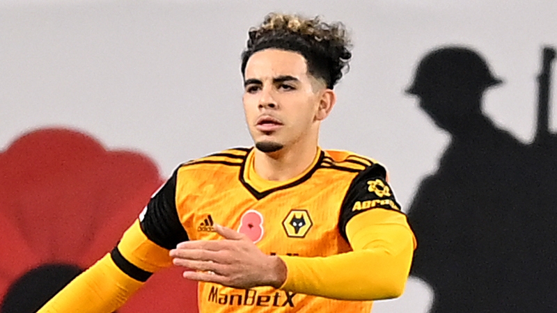 Rayan Ait-Nouri scored his first goal on his debut for Wolves
